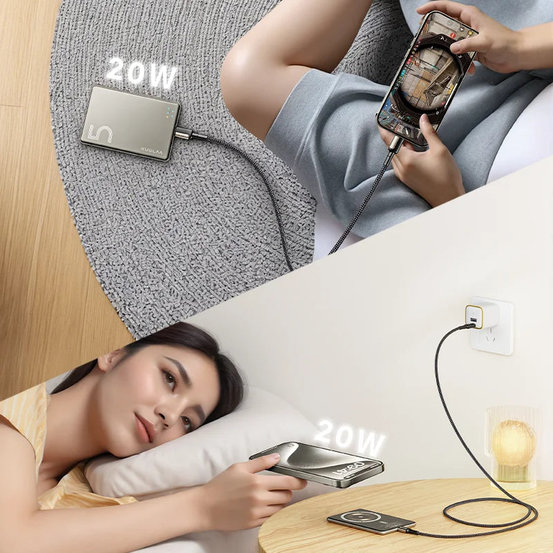 Magnetic Power Bank 5000Mah Magnetic Wireless Phone Charger External Battery 20W Fast Charging for Iphone 17 16 Powerbank