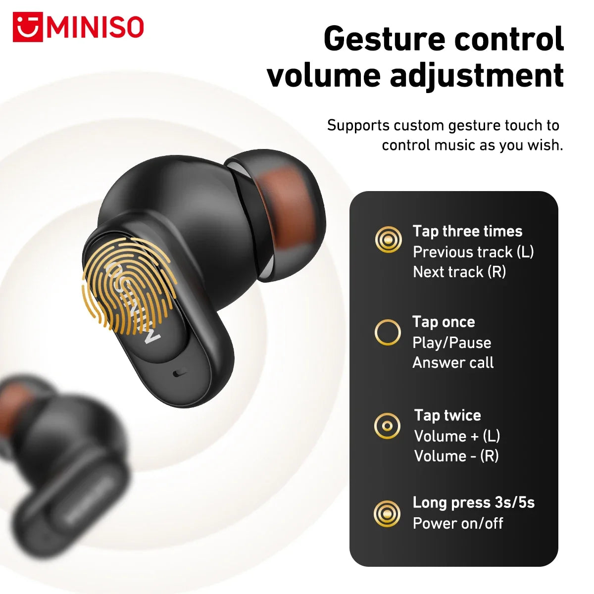 ms105 wireless bluetooth headphones ai translator earbuds nosie reduction mic tws in-ear earbuds soft