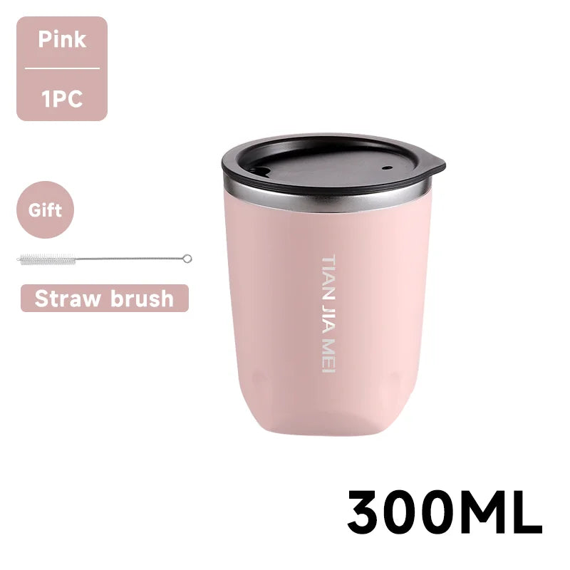 500ml smart water bottle stainless steel thermos temperature display leakproof vacuum flasks coffee cup milk mug valentines day