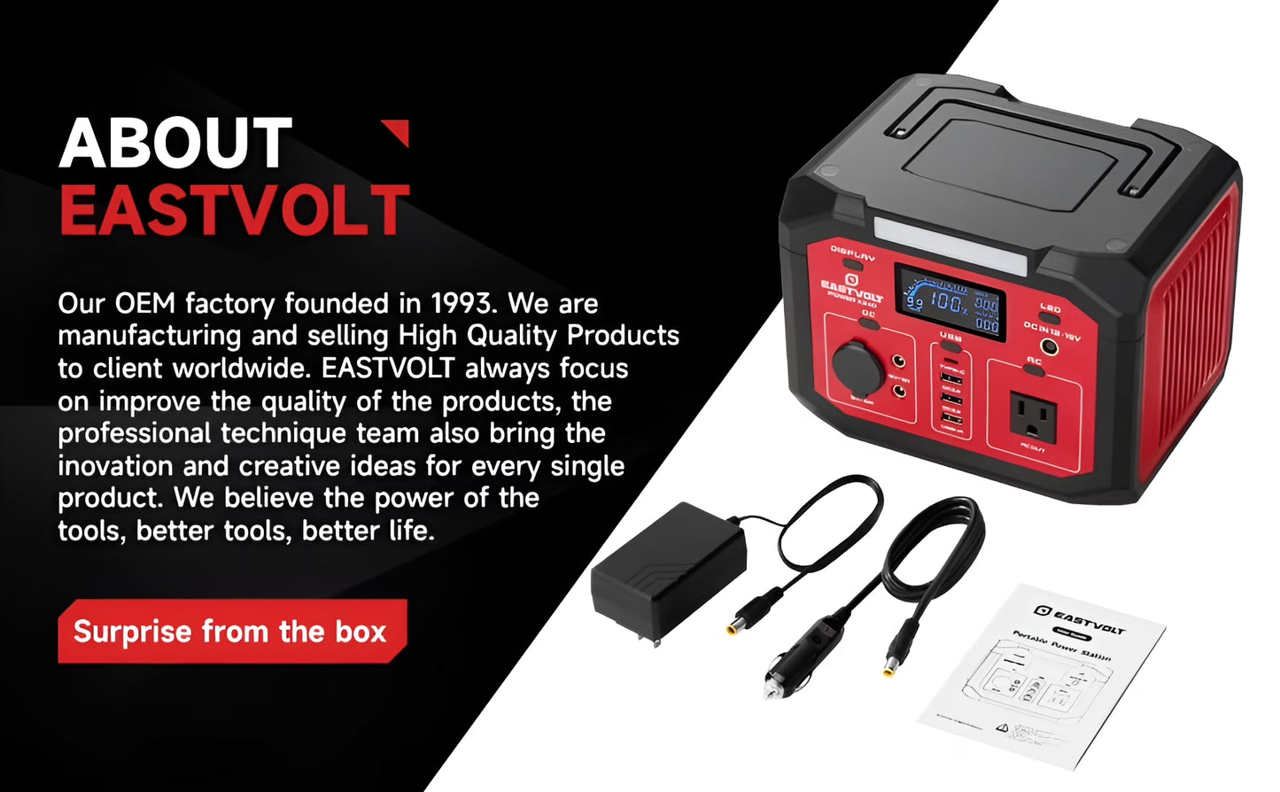 portable power station 240w 201.6wh56000mah lithium-ion battery