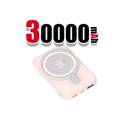 500000Mah Wireless Magnetic Power Bank 22.5W Super Fast Charging Portable External Battery Powerbank for Iphone Samsung