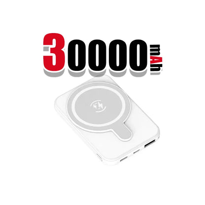 500000Mah Wireless Magnetic Power Bank 22.5W Super Fast Charging Portable External Battery Powerbank for Iphone Samsung